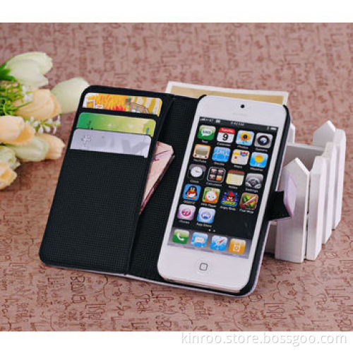 Book style case for iPhone 5, with card holder